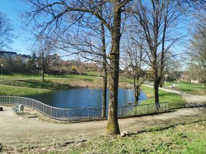 Spaziergang Bewohner Hansering