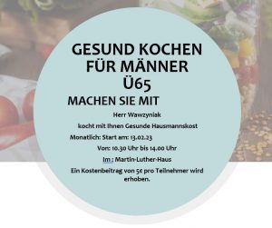 Gesund kochen für Männer
